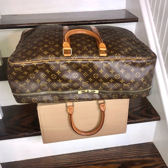 LOUIS VUITTON LV Monogram Sirius 55 Travel Bag Suitcase Tote Sirius55 853 - Picture 4 of 17